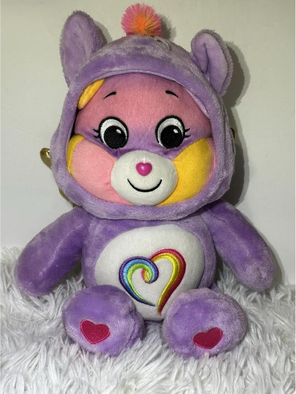 Basic Fun Care Bears Unicorn Pegasus Magic {Togetherness} Heart 12" Plush